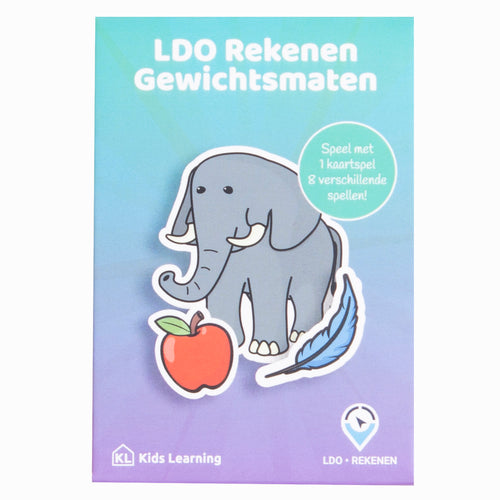 LDO Rekenen  –  Kaartspel meten  – set van 3