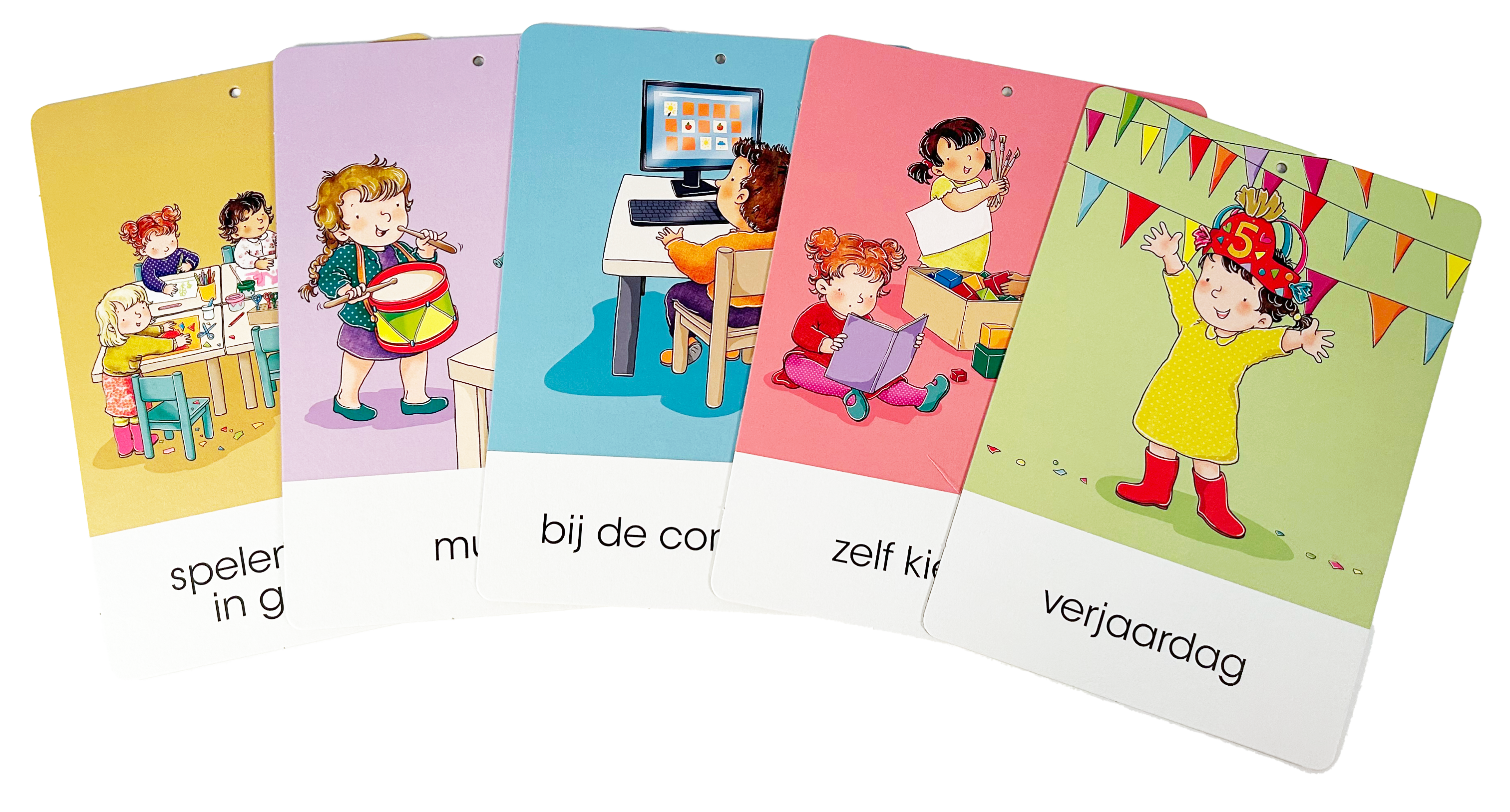 Dagritmekaarten van Bas