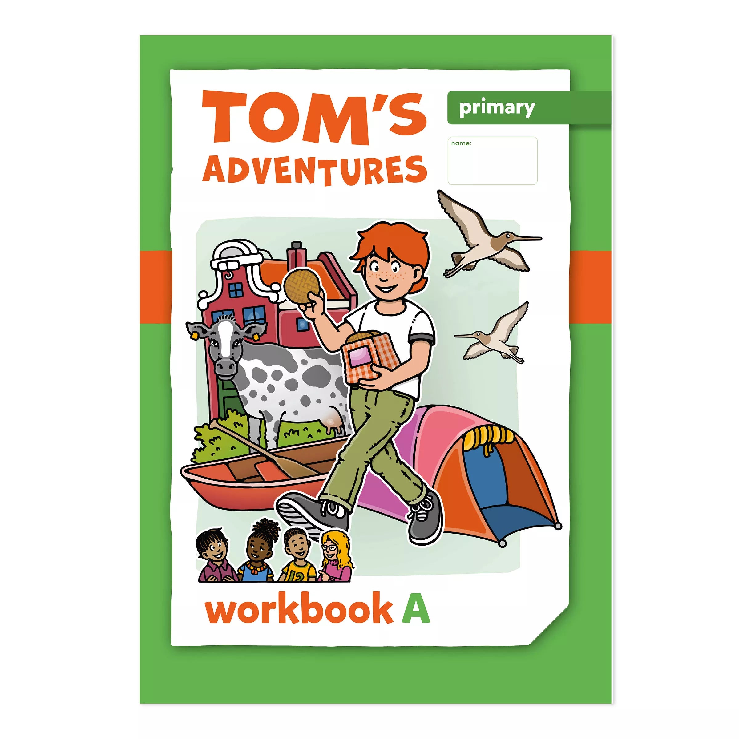 Tom’s adventures - workbook A Primary (set van 5)