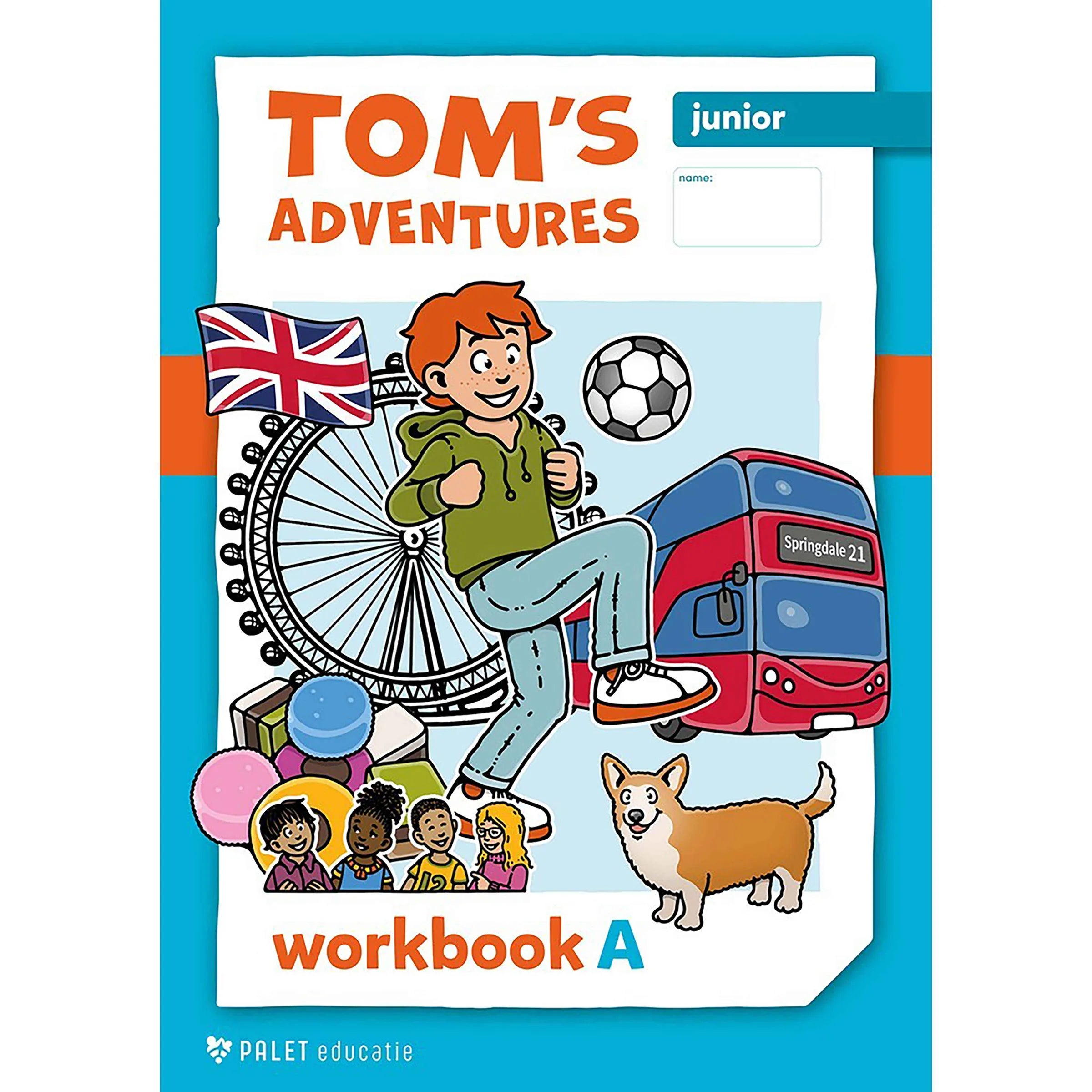 Tom’s adventures - workbook A junior (set van 5)             